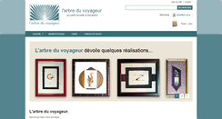 Desktop Screenshot of larbre-du-voyageur.com