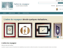 Tablet Screenshot of larbre-du-voyageur.com